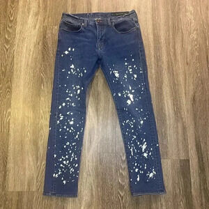 Mens Armani Exchange Splattered Jeans - 33